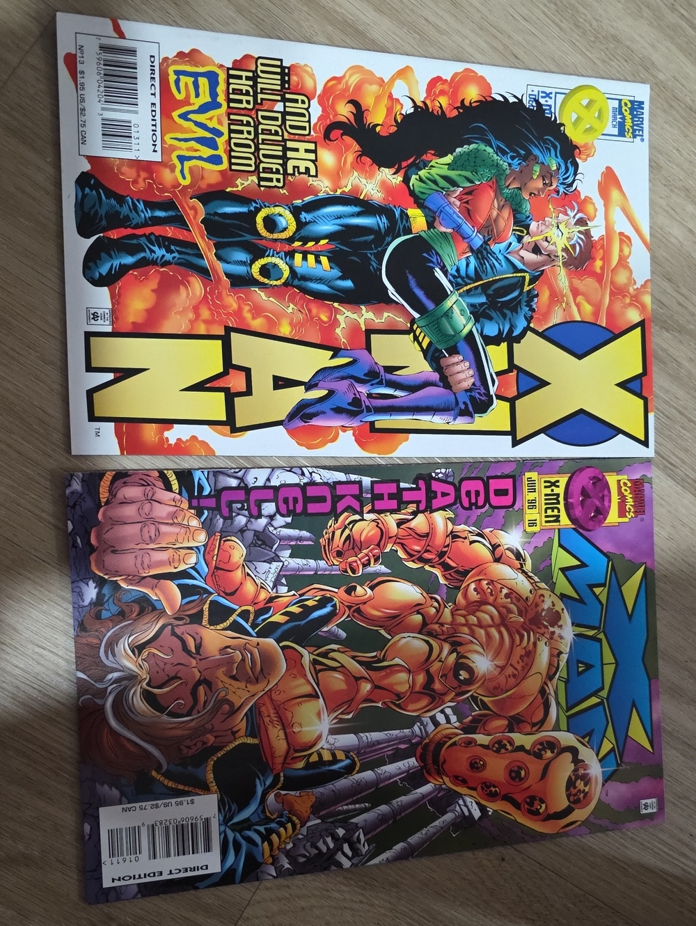 Comic Book Lot Of 2, X-Man